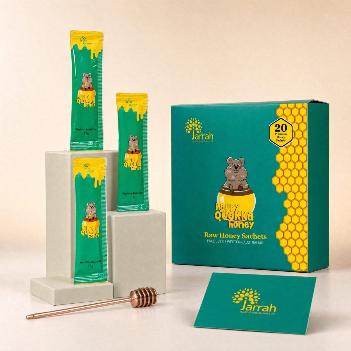 Quokka Honey Sachets